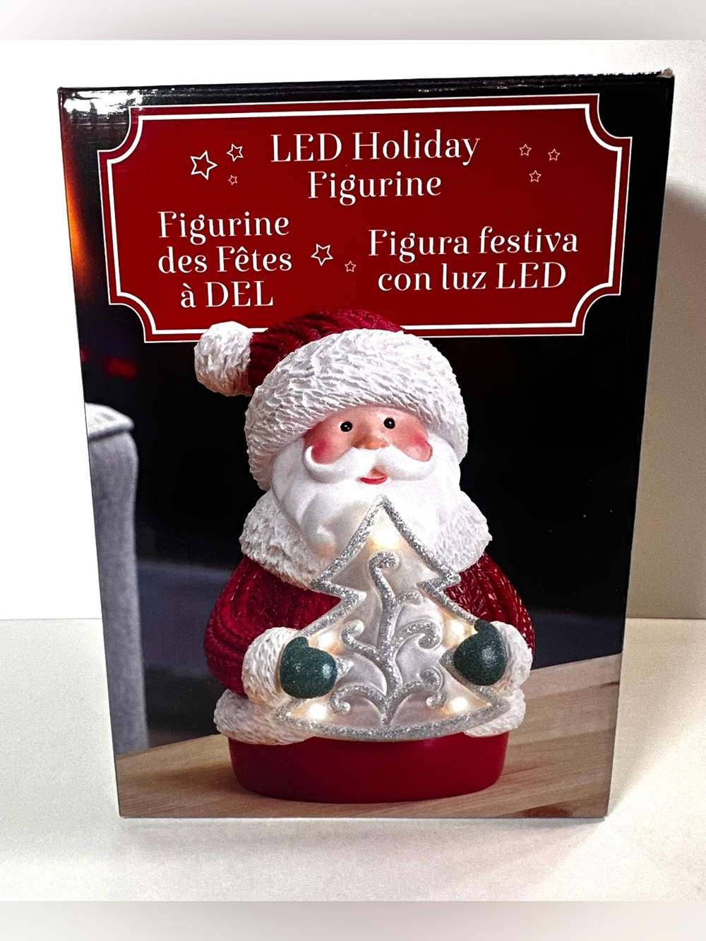 Holiday Santa Figurine